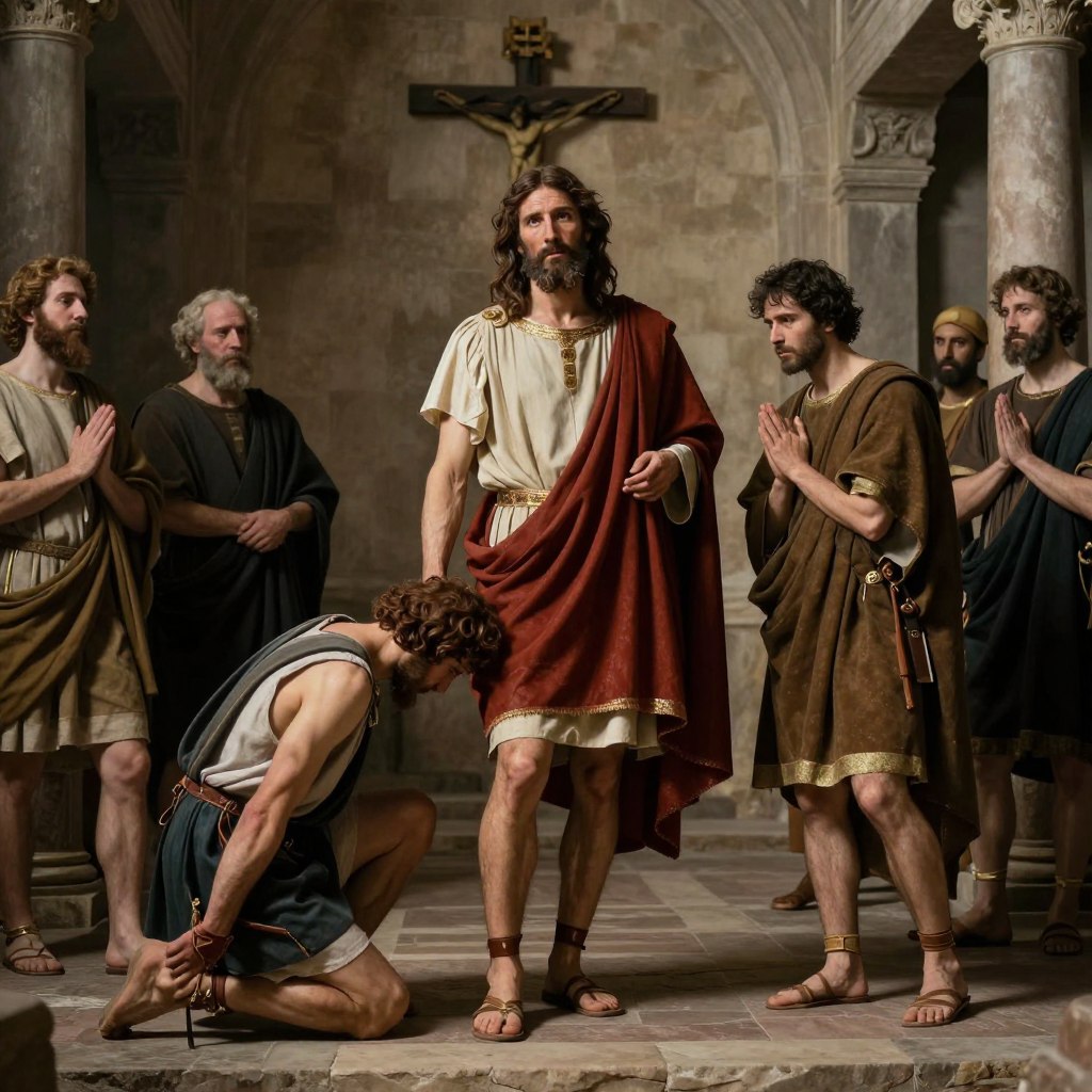 Stacja pierwsza - Jezus skazany na śmierć