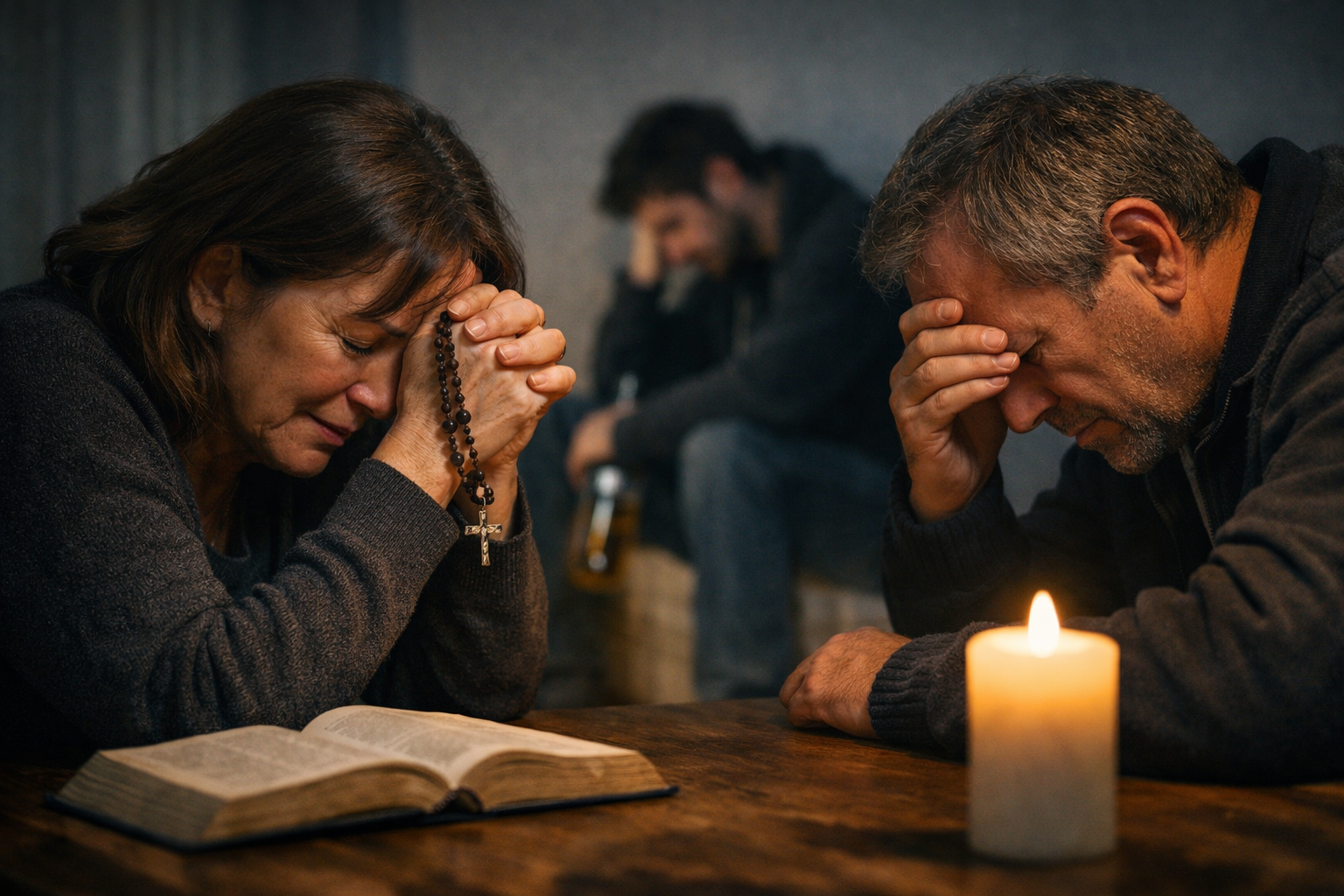 Modlitwa za syna alkoholika